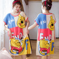 Img 7 - Pajamas Women Summer Loose Pyjamas Korean Adorable Plus Size Teenage Girl Pregnant Woman Loungewear