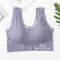 U-Neck Sporty Bare Back Women Flattering Yoga Tank Top Innerwear No Metal Wire Matching Activewear