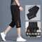 Running Shorts Men Summer Thin Trendy All-Matching Casual Pants Outdoor Plus Size Matching Loose knee length Shorts