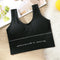 Popular Inspired UTank Top Bralette No Metal Wire Sporty Yoga Matching Cozy Breathable Outdoor Innerwear Women Activewear