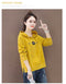 IMG 114 of Thick Embroidered Flower Casual Hooded Sweatshirt Women Trendy Student Loose Tops Outerwear