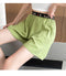 IMG 133 of Shorts Women Cotton Summer Loose Pants Slim Look Elastic Waist Casual Outdoor Shorts