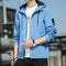 Jacket Hooded Young Trendy Sporty Outerwear