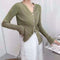 IMG 110 of Korean Student Sweater Women Loose Half-Height Collar Solid Colored Undershirt Outerwear