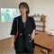 Img 4 - Blazer Women Summer Korean Casual All-Matching Thin Elegant Loose Three-Quarter Length Sleeves Popular Suit