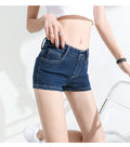IMG 117 of Summer KoreanLow Waist Denim Shorts Women Thin Stretchable Breathable Sexy Slim Look Shorts