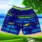 Img 26 - Summer Men Beach Holiday Casual Trendy Coconut Trees Shorts Beachwear