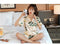 IMG 121 of Korean Women Pajamas Cartoon Thin Short Sleeve Shorts Replica Loungewear Sleepwear