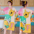 Img 8 - Pajamas Women Summer Loose Pyjamas Korean Adorable Plus Size Teenage Girl Pregnant Woman Loungewear