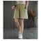 Img 3 - Straight Shorts Women Summer Casual Loose High Waist Slim Look All-Matching Mid-Length Pants