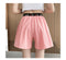 IMG 126 of Shorts Women Cotton Summer Loose Pants Slim Look Elastic Waist Casual Outdoor Shorts