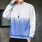 Round-Neck Long Sleeved Sweatshirt Trendy Tops Matching Outerwear