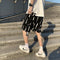 Img 3 - Summer High Street Trendy Graffiti Cargo Shorts Men Hip-Hop Loose Straight Casual knee length