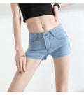 IMG 125 of Summer KoreanLow Waist Denim Shorts Women Thin Stretchable Breathable Sexy Slim Look Shorts