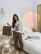 IMG 109 of Three-Piece Summer Korean Loose Slim Look Trendy Printed Casual Women Loungewear Sleepwear