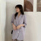 IMG 106 of Blazer Women Summer Korean Casual All-Matching Thin Elegant Loose Three-Quarter Length Sleeves Popular Suit Outerwear