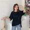 IMG 118 of Trendy Doll Blouse Plus Size Short Sleeve T-Shirt Women Summer Loose Niche Slim Look Tops Undershirt T-Shirt