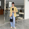 IMG 114 of Blazer Women Summer Korean Casual All-Matching Thin Elegant Loose Three-Quarter Length Sleeves Popular Suit Outerwear