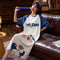 Pyjamas Women Summer Thin Korean Cartoon Adorable Cotton Pajamas Loungewear Pregnant Woman Sleepwear