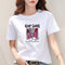 T-Shirt Women Cotton Short Sleeve Loose Plus Size Summer Trendy Half Sleeved Matching Tops ins T-Shirt