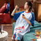 Pajamas Women Summer Thin Cotton Pyjamas Korean Sweet Look Adorable Student Casual Home Plus Size Loungewear Sleepwear