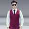 Suits Vest Suit Formal Slim Look Uniform Tank Top Plus Size V-Neck Outerwear