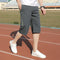IMG 107 of Loose Cozy Men Casual Pants Ankle-Length Korean Trendy Sporty All-Matching Student Pants