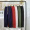 Img 3 - Cotton Blend Women Pants Loose Plus Size Thin Colourful Ankle-Length Straight Casual Pants