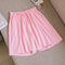 Img 11 - Cotton Blend Shorts Women Outdoor Plus Size Loose Wide Leg High Waist Bermuda Summer Bermuda Shorts