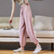 Img 8 - Casual Pants Women Jogger Harem Summer Lantern Thin Loose Anti Mosquito Ice Silk