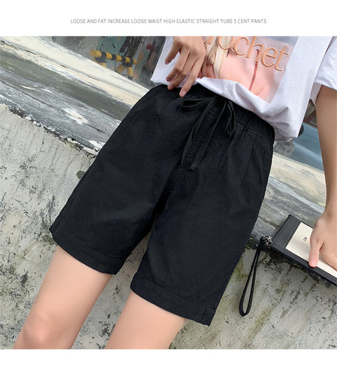 IMG 149 of PTShorts Women Summer Casual Home Pants Cargo Jogging knee length Loose Outdoor Activewear