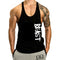 Muscle Fitness Loose Casual Sporty Tank Top Men Europe Trendy Breathable Sleeveless T-Shirt logo Tank Top