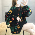 IMG 112 of Sweatshirt Women Korean Loose Alphabets Thin Dye Round-Neck Long Sleeved Outerwear