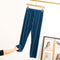 Women Thin Casual Stretchable Home Pants Modal Ice Silk Anti Mosquito Jogger Lantern Outdoor Pants