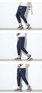 IMG 115 of Men Casual Pants Teens Summer Harem Slim-Fit Loose Japanese Ankle-Length Pants
