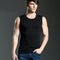 Img 3 - Men Cotton Tank Top Summer Undershirt Bra Plus Size Fitness Sporty Vest Sleeveless