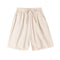 Img 5 - Cotton Blend Shorts Women Outdoor Plus Size Loose Wide Leg High Waist Bermuda Summer Bermuda Shorts