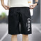 Summer Men Casual Shorts Straight Pants Sporty Cargo Mid-Length Beach Shorts