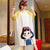 Img 1 - Student Summer Pyjamas Women Princess Cotton Outdoor Adorable Plus Size Pajamas Loose Loungewear