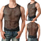 Img 1 - Sexy Men Personality See Through Street Style Translucent Sleeveless Tank Top