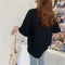 IMG 120 of Trendy Doll Blouse Plus Size Short Sleeve T-Shirt Women Summer Loose Niche Slim Look Tops Undershirt T-Shirt