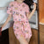 Img 1 - Sets Korean Adorable Loungewear Women Loose Thin Summer Short Sleeve T-Shirt Shorts Pajamas