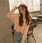 IMG 114 of chicShort Sweater Thin Solid Colored Bare Belly Tops Women Trendy Cardigan Outerwear