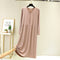 Img 2 - Long Sleeve Dress Women Modal Pajamas Loose Trendy Pyjamas Plus Size Pregnant Woman Mom Loungewear