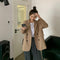IMG 111 of Korean Thin Drape Loose Mid-Length Trendy Popular Long Sleeved Blazer Women Outerwear