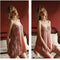 IMG 115 of Sleeveless Strap One-Piece Pyjamas Pajamas Women Popular Summer Innerwear Sleepwear