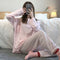 Img 2 - Sets Women Sleeve Length Pants Purple Pajamas Demure Casual Loungewear