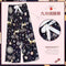 Korean Women Summer Plus Size Ant Casual Pajamas Pants Fresh Looking Thin Printed Long Adorable Student Loose Home Pants