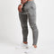 IMG 122 of Europe Plus Size Slim Look Solid Colored Personality Sporty Four Seasons Pants