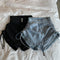 IMG 111 of Sexy Design Fold Drawstring Denim Shorts Women Summer Thin High Waist Slim Look All-Matching A-Line Hot Pants Shorts